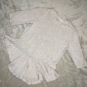 Copper key girls tunic shirt size S with 3/4 sleeve length.